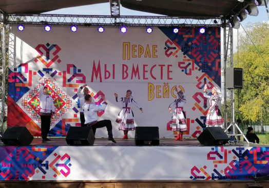 Чувашский госансамбль выступил на Дне мордовской культуры в Порецком районе